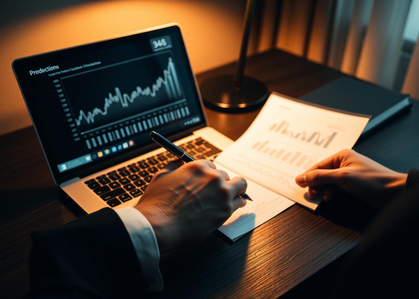 Análise de indicadores financeiros em ambiente executivo